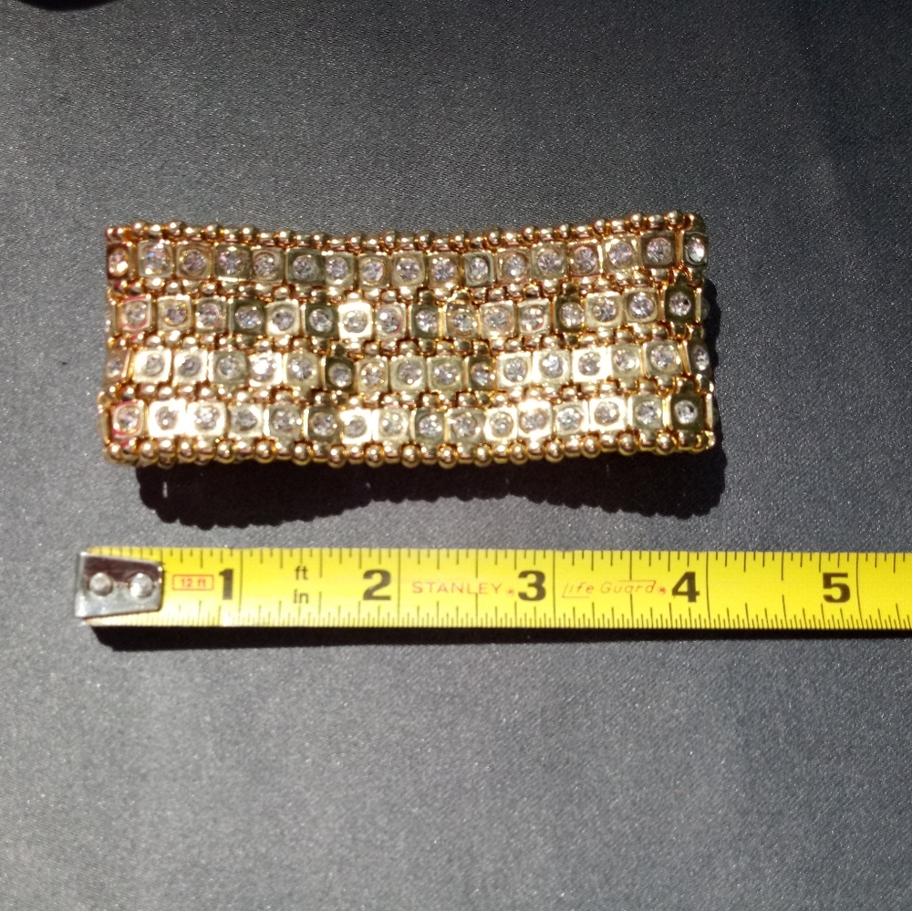 LB Faux Diamond Stretchy Bracelet